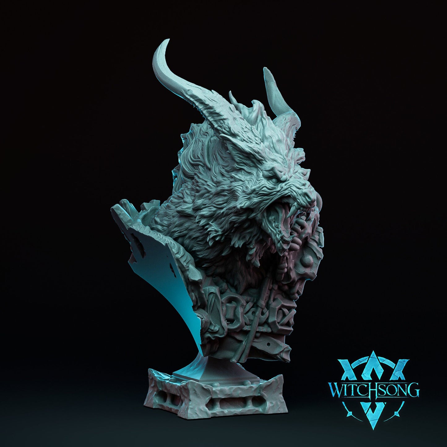 Ascendant Greatwolf by Witchsong Miniatures | Please Read Description