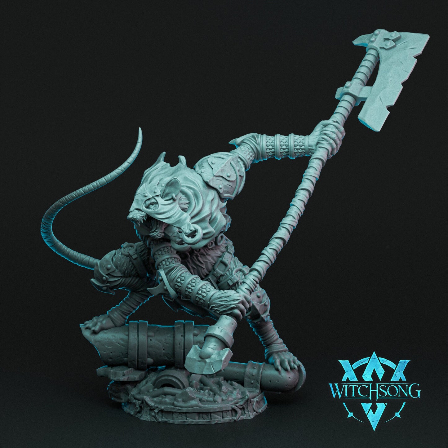 Grandrat Brute by Witchsong Miniatures | Please Read Description