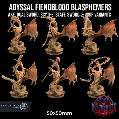 Abyssal Fiendblood Blasphemers by Dragon Trappers Lodge | Please Read Description