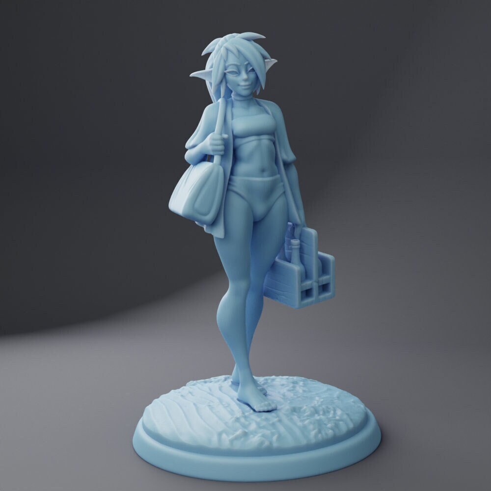 Beach Barb by Twin Goddess Miniatures | Please Read Description