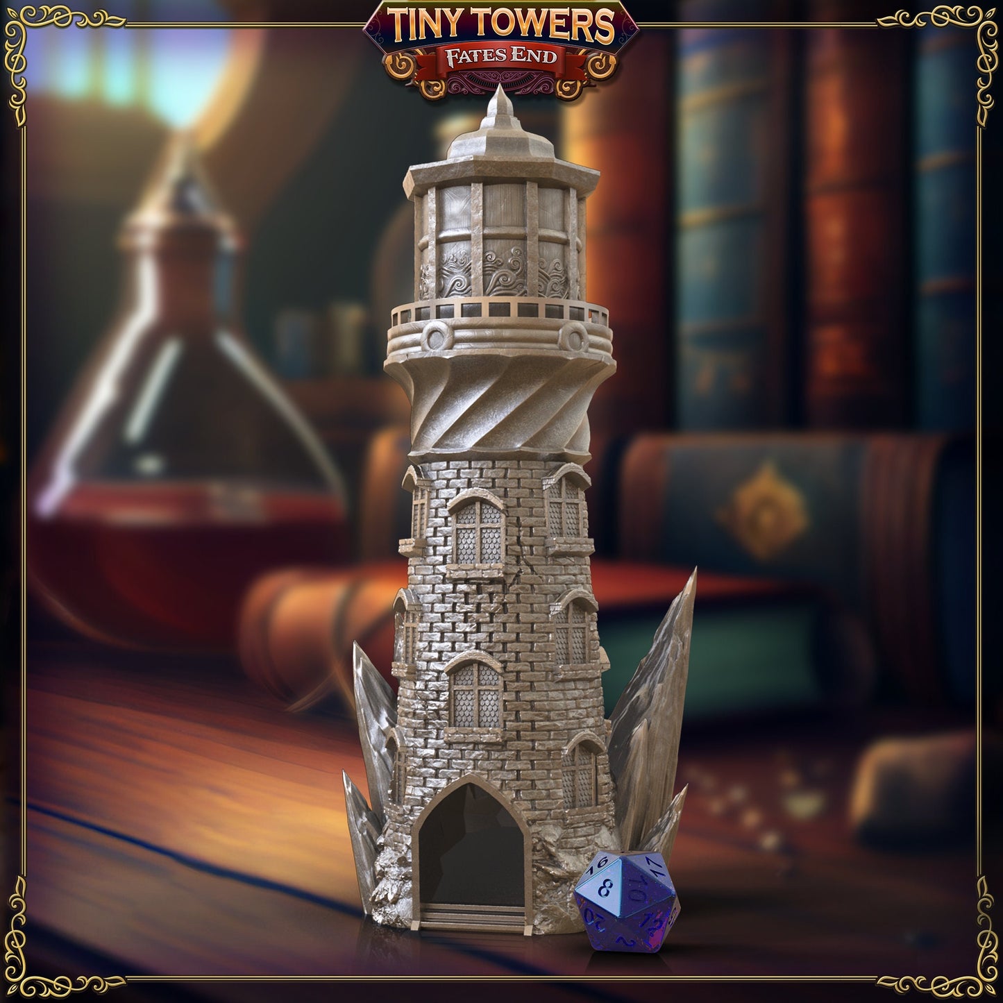 Lighthouse Dice Tower by Fates End | Please Read Description