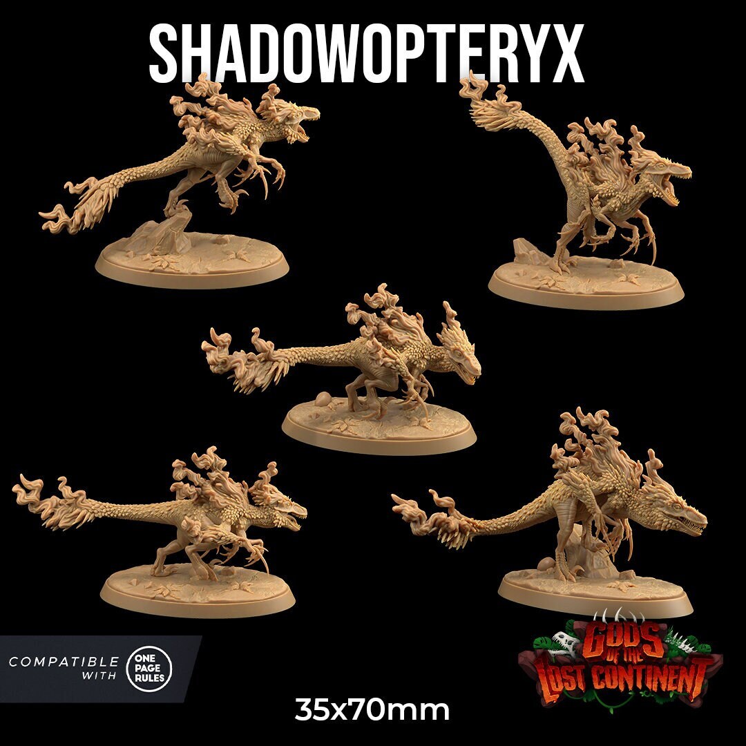 Shadowopteryx by Dragon Trappers Lodge | Please Read Description
