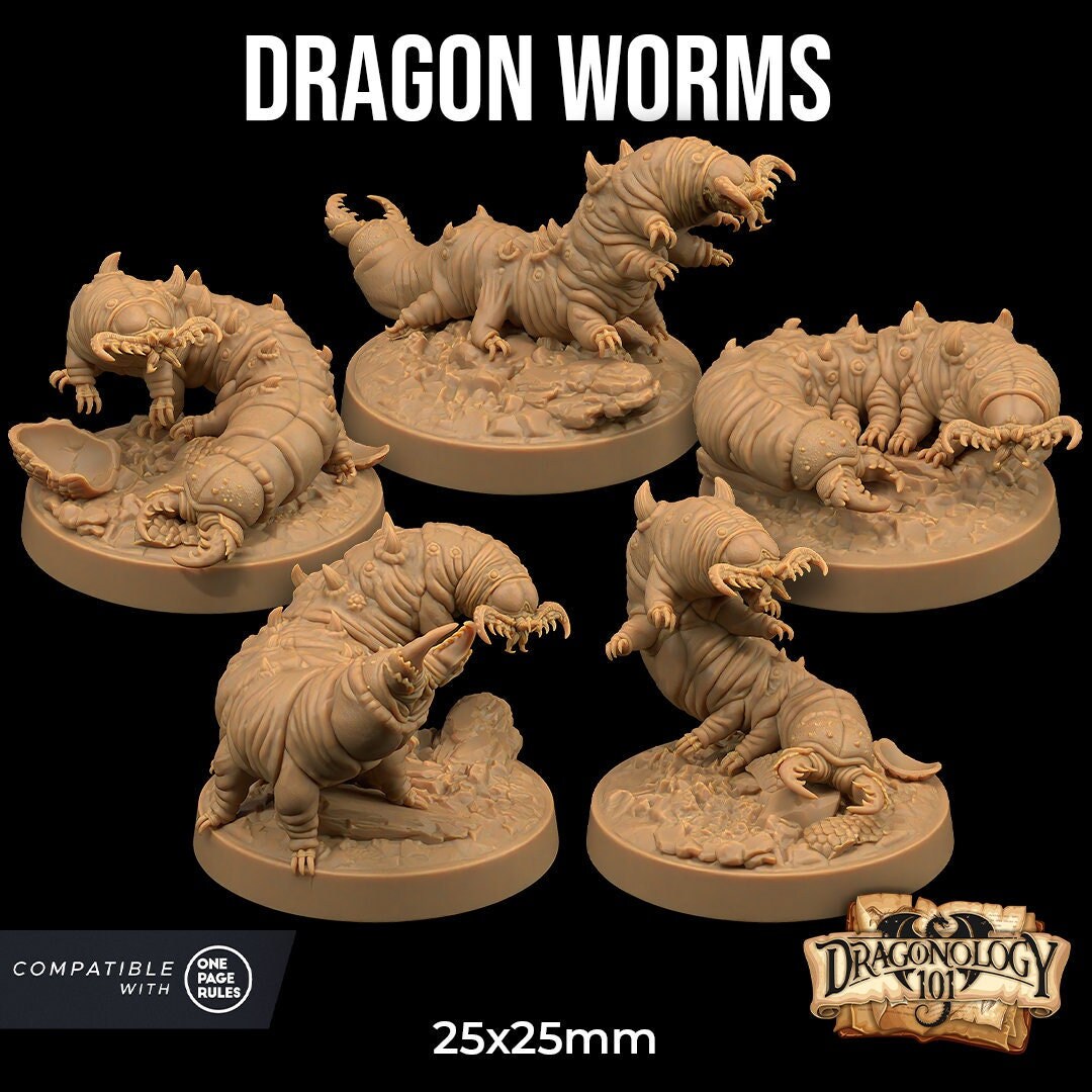 Dragon Worms by Dragon Trappers Lodge | Please Read Description