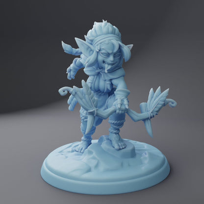 Stick, Goblin Ranger & Pounce by Twin Goddess Minis | Please Read Description