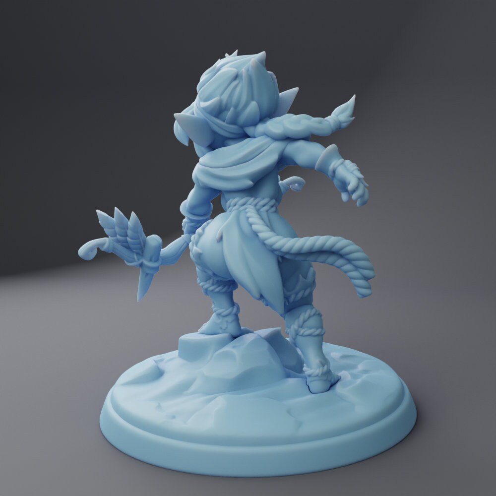 Stick, Goblin Ranger & Pounce by Twin Goddess Minis | Please Read Description