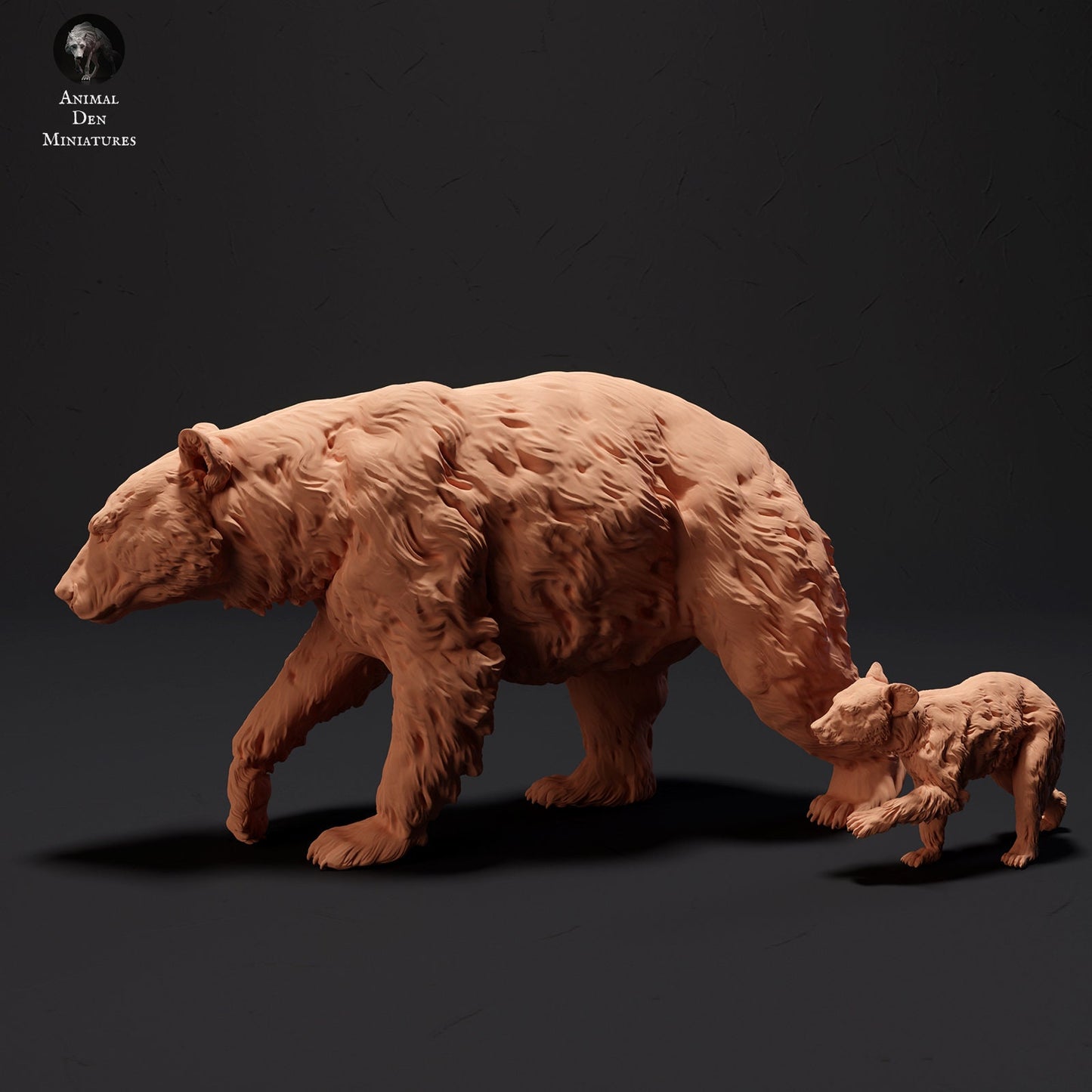 Black Bear, 1:24 scale by Animal Den Miniatures | Please Read Description