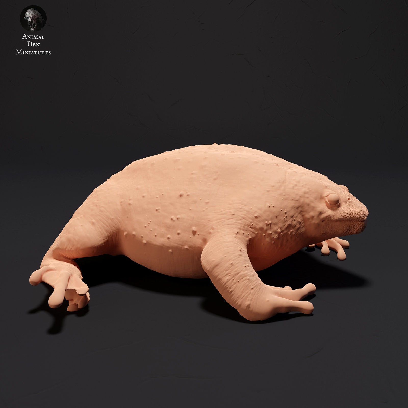Mexican Burrowing Toad, 1:1 scale by Animal Den Miniatures | Please Read Description