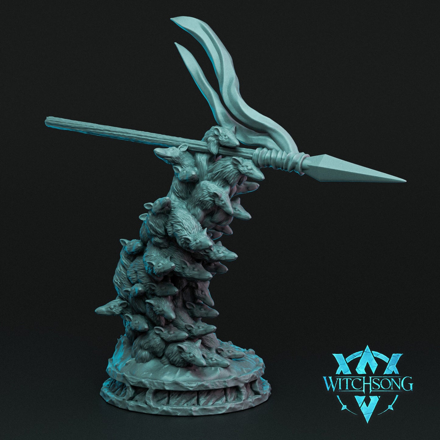 Rat Swarms (2-pack) by Witchsong Miniatures | Please Read Description