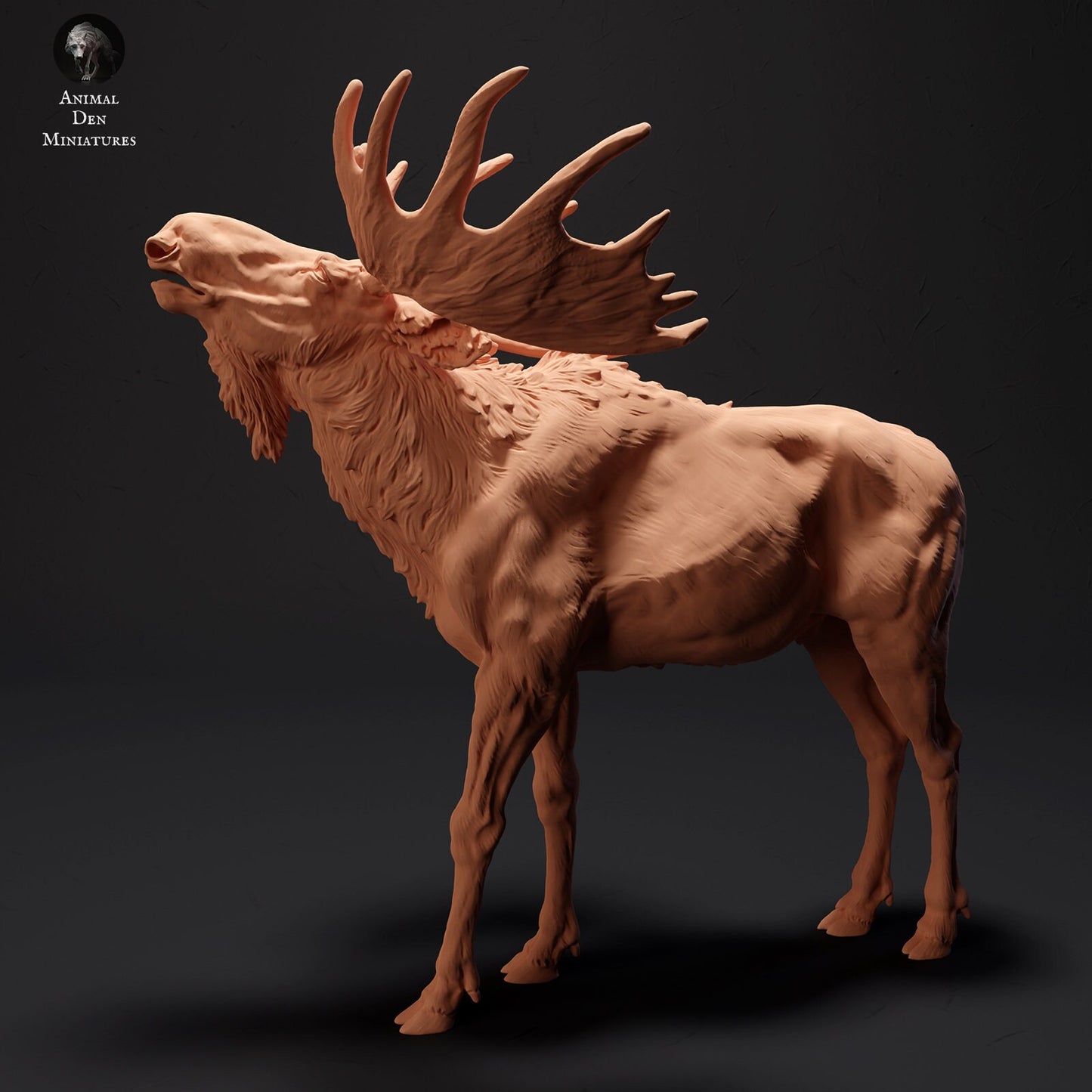 Moose, 1:24 scale by Animal Den Miniatures | Please Read Description