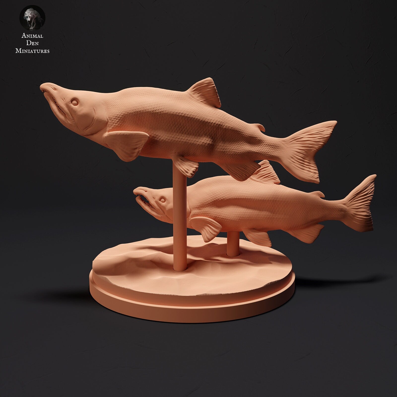 Sockeye Salmon, 1:24 scale by Animal Den Miniatures | Please Read Description