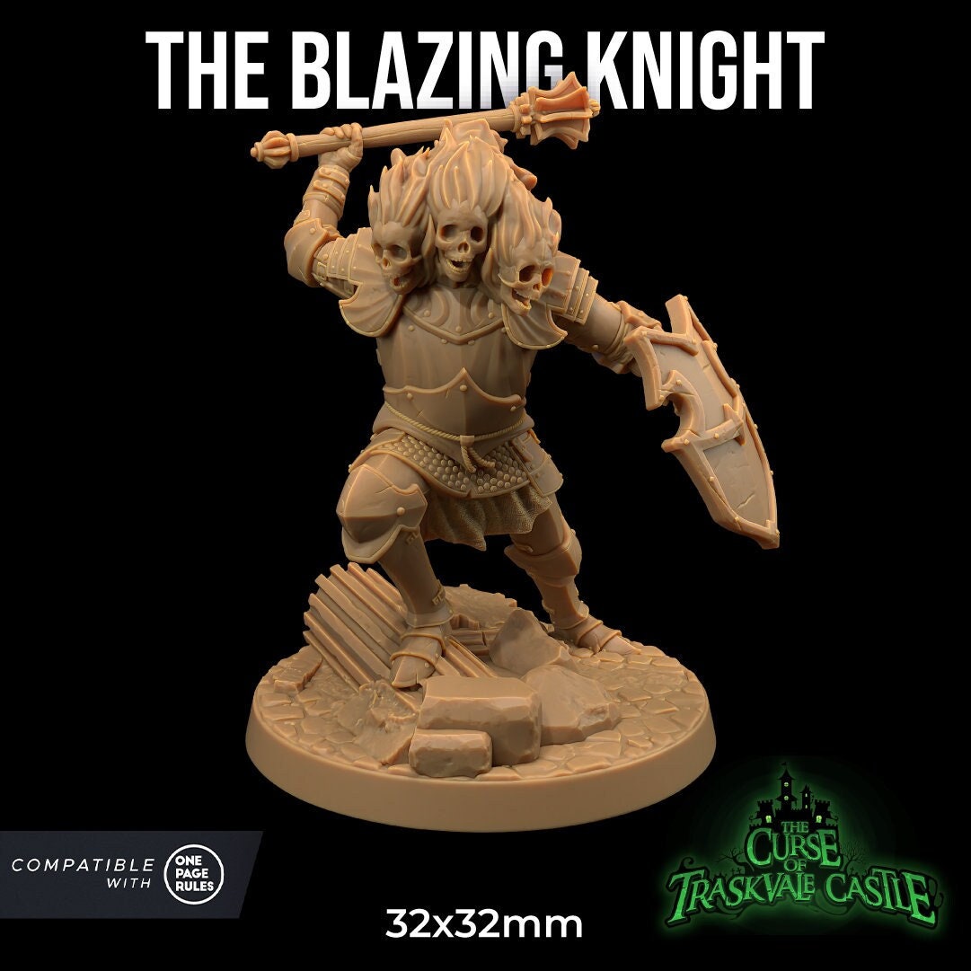 The Blazing Knight by Dragon Trappers Lodge | Please Read Description