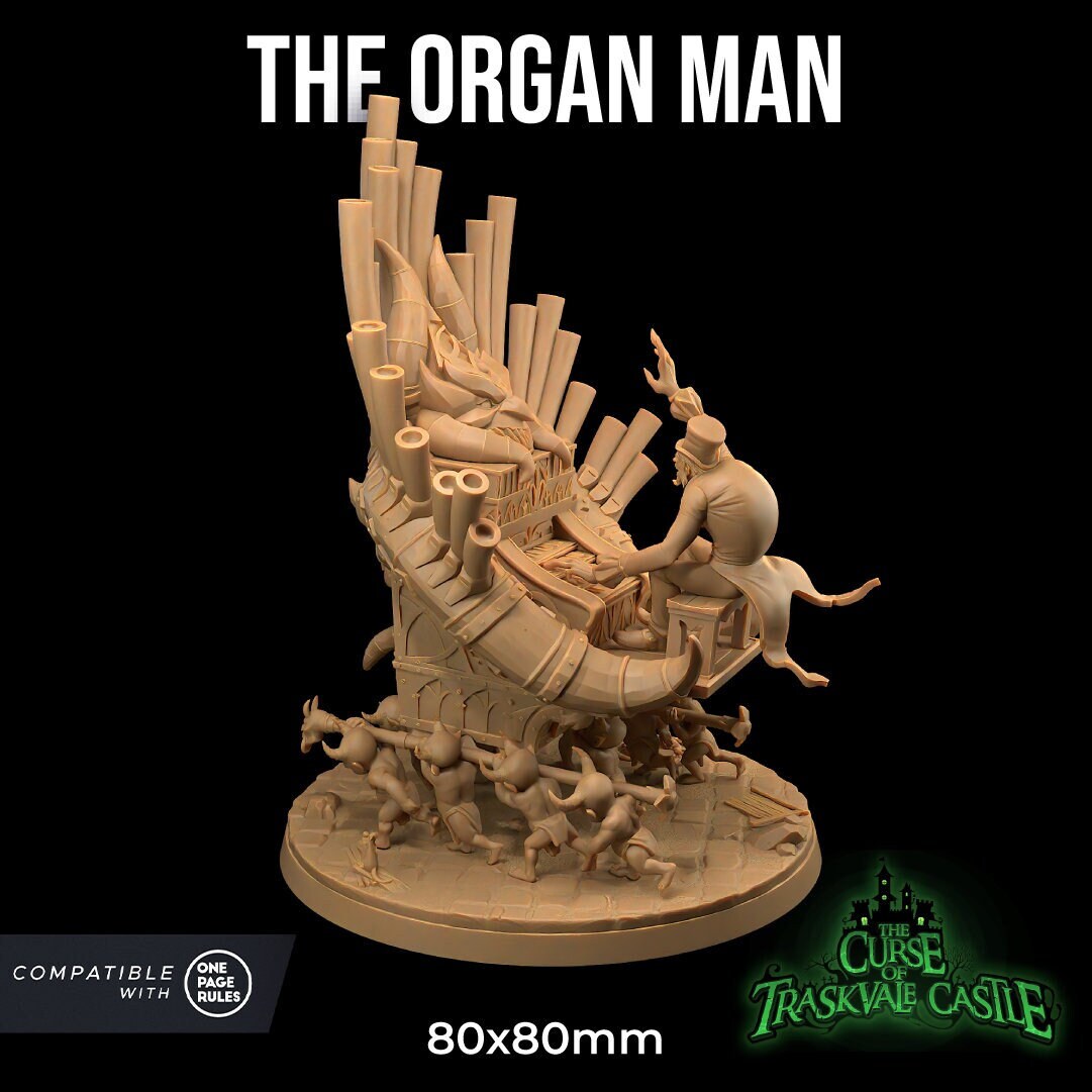 The Organ Man by Dragon Trappers Lodge | Please Read Description