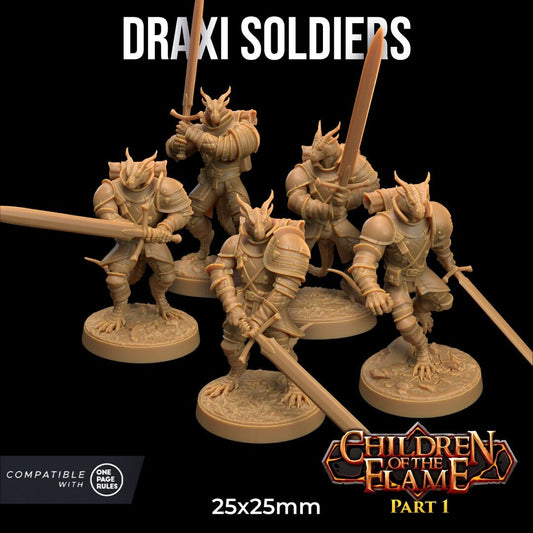 Draxi Soldiers by Dragon Trappers Lodge | Please Read Description