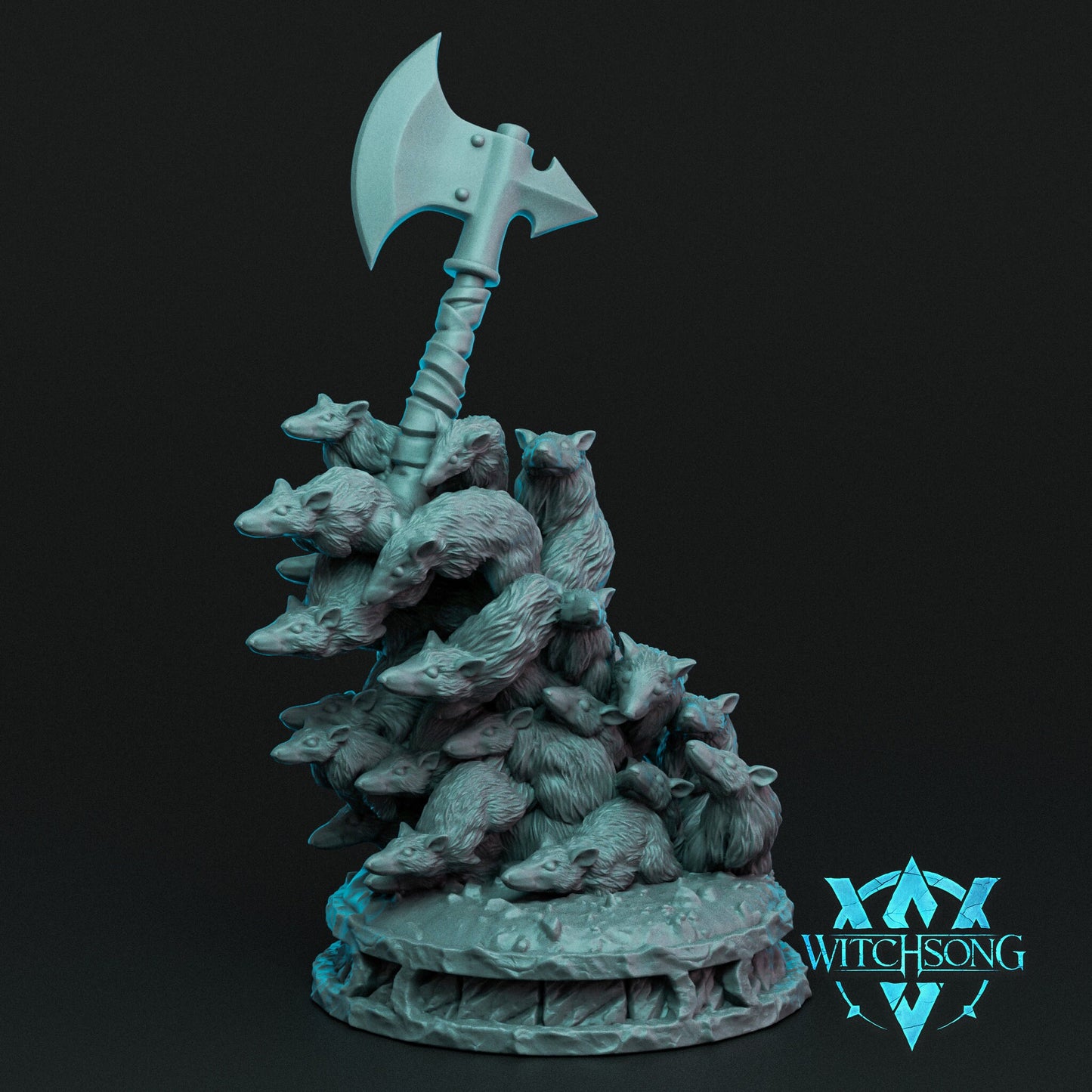 Rat Swarms (2-pack) by Witchsong Miniatures | Please Read Description
