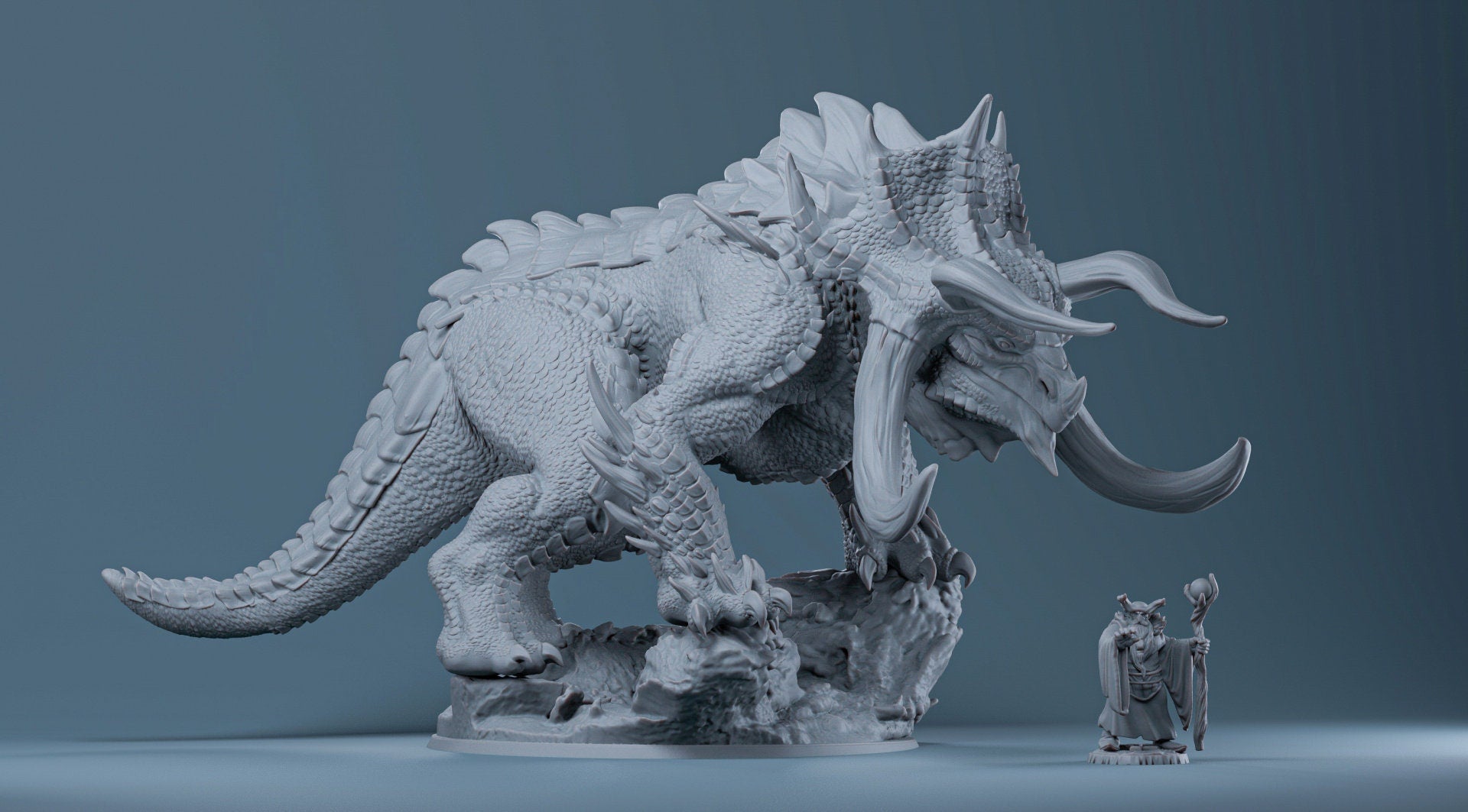 Ceratops Kaiju (quadruped) by Dinoworld Kingdoms | Please Read Descrip ...