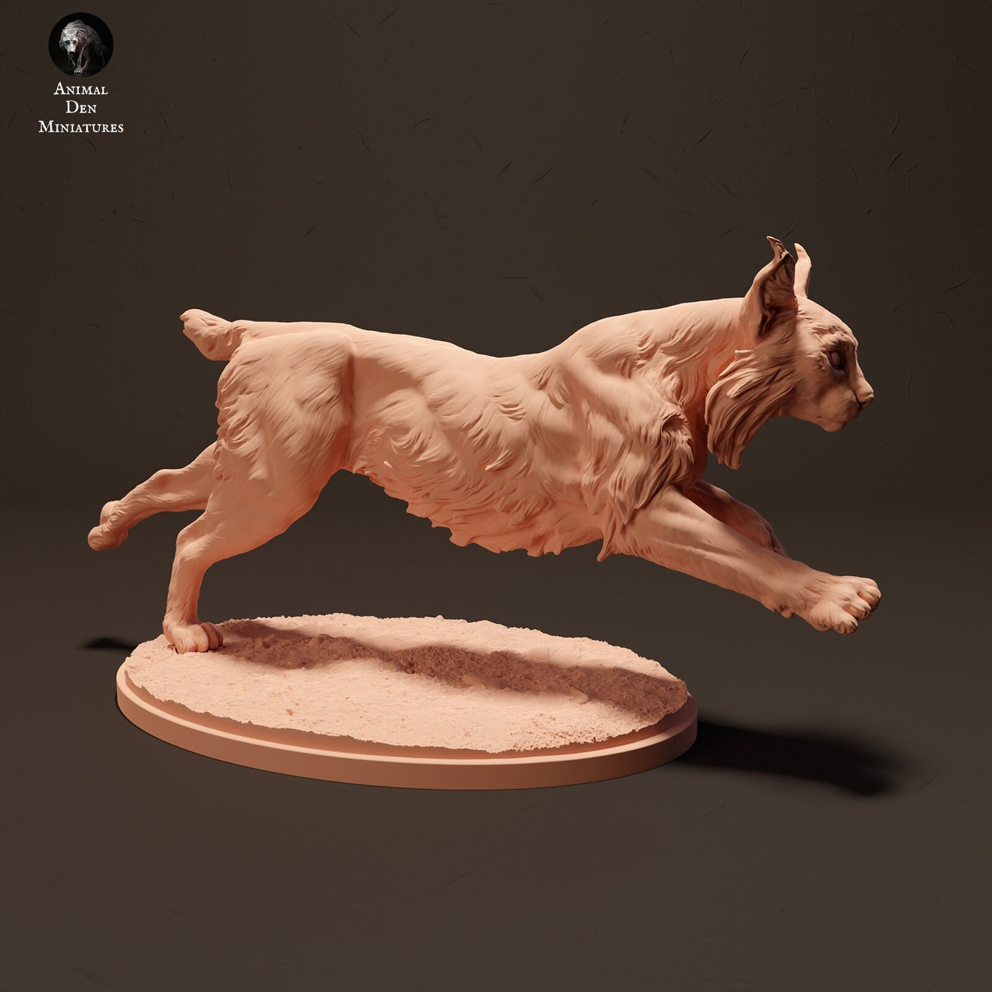 Iberian Lynx 1:24 scale by Animal Den Miniatures | Please Read Description