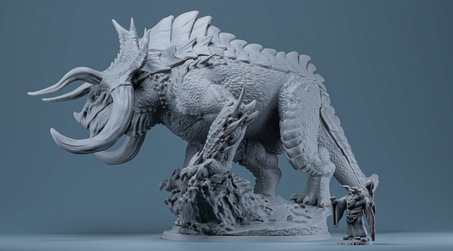 Ceratops Kaiju (quadruped) by Dinoworld Kingdoms | Please Read Description