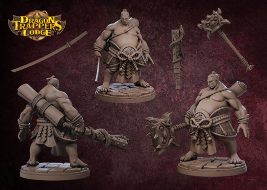 Takuma, Sumo Warrior by Dragon Trappers Lodge | Please Read Description