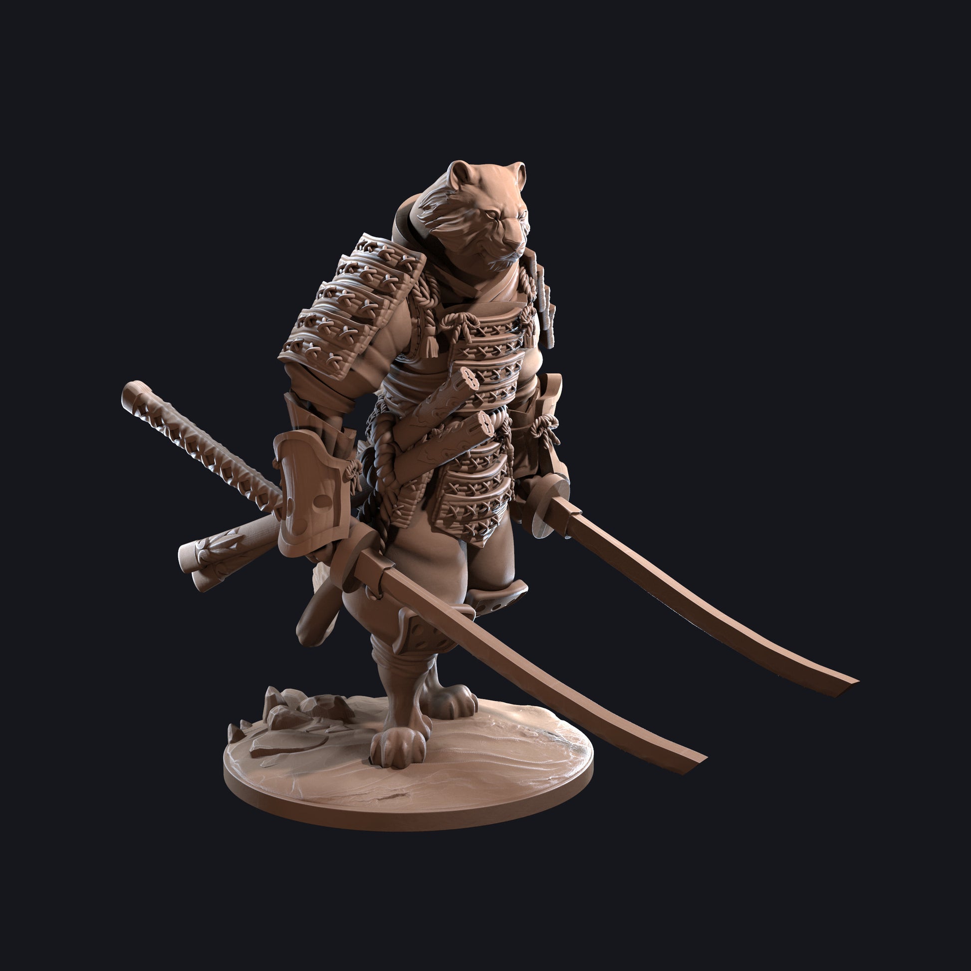 Tengashi, Tigerfolk Fighter by Dragon Trappers Lodge | Please Read Description
