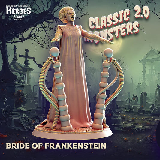 Bride of Frankenstein by HeroesNBeasts | Pleae Read Description