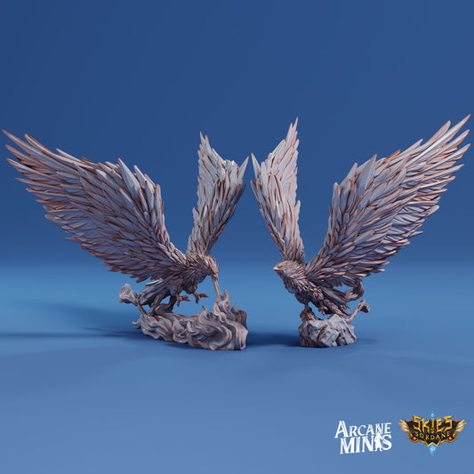 Crystal Firehawk by Arcane Minis | Please Read Description