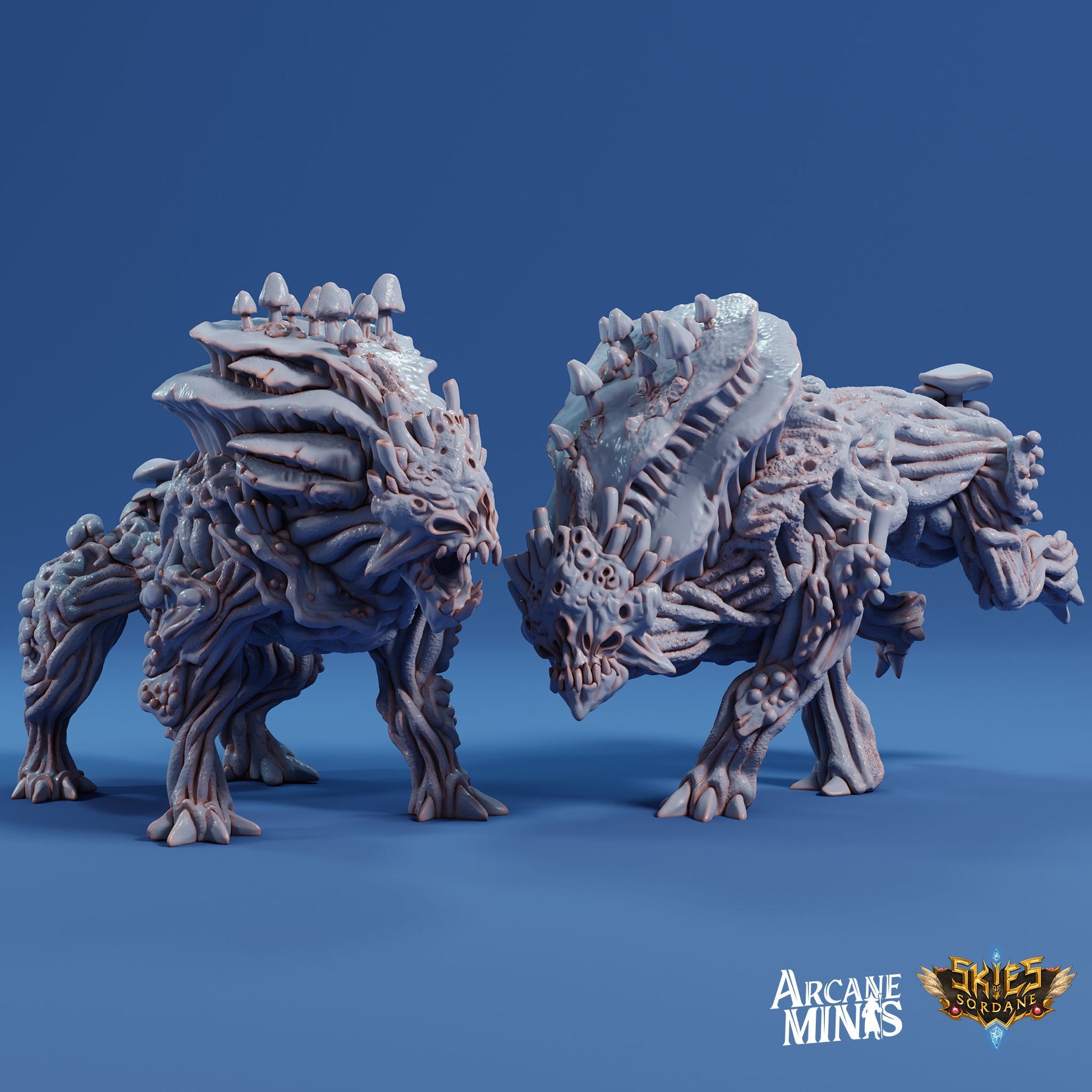 Fungal Hounds by Arcane Minis | Please Read Description