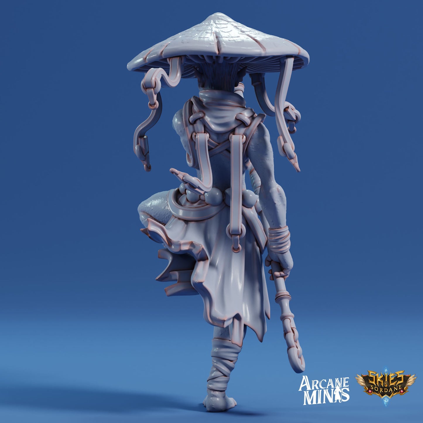 Fungarii Monk by Arcane Minis | Please Read Description