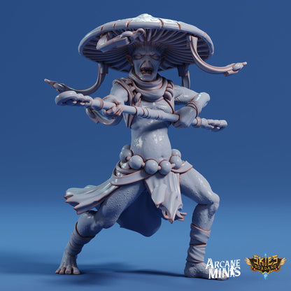 Fungarii Monk by Arcane Minis | Please Read Description