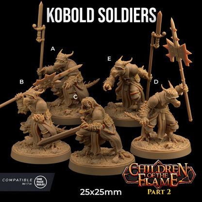 Kobold Soldiers by Dragon Trappers Lodge | Please Read Description