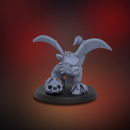 Tusked Demon Lord and Imps by Dice Heads | Please Read Description