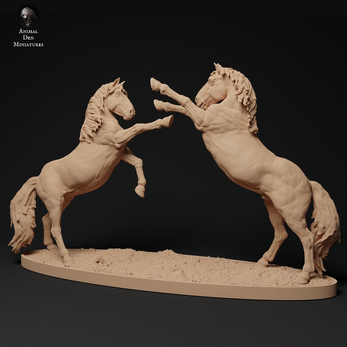 Konik Horses 1:24 scale by Animal Den | Please Read Description