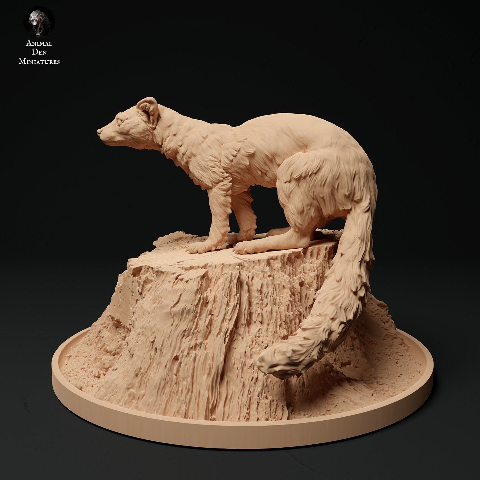 Pine Marten 1:24 scale by Animal Den Miniatures | Please Read Description