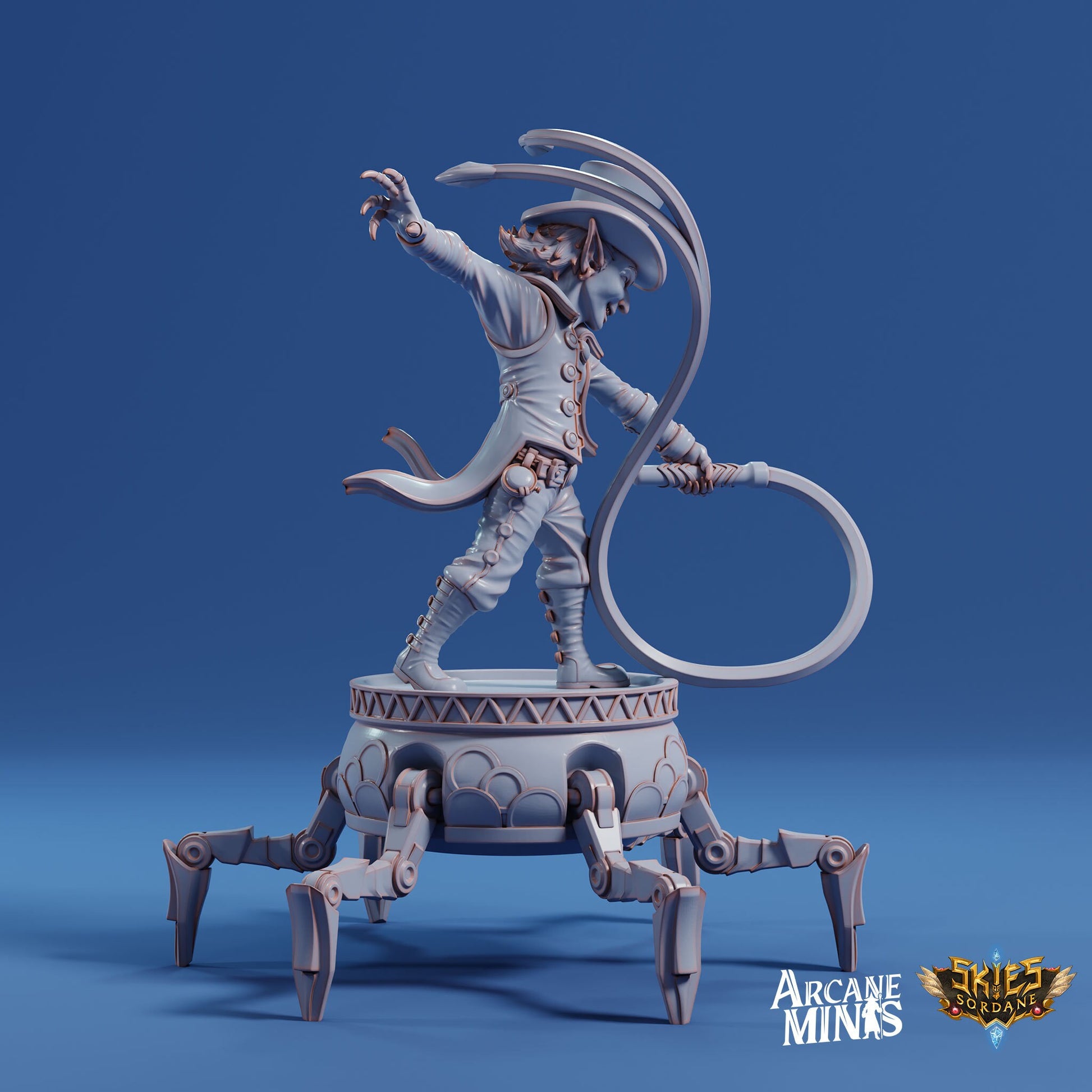 Tiltik Goblin Ringmaster by Arcane Minis | Please Read Description