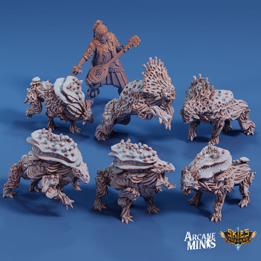 Fungal Hounds by Arcane Minis | Please Read Description