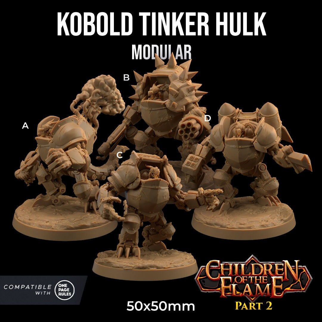 Kobold Tinker Hulks by Dragon Trappers Lodge | Please Read Description