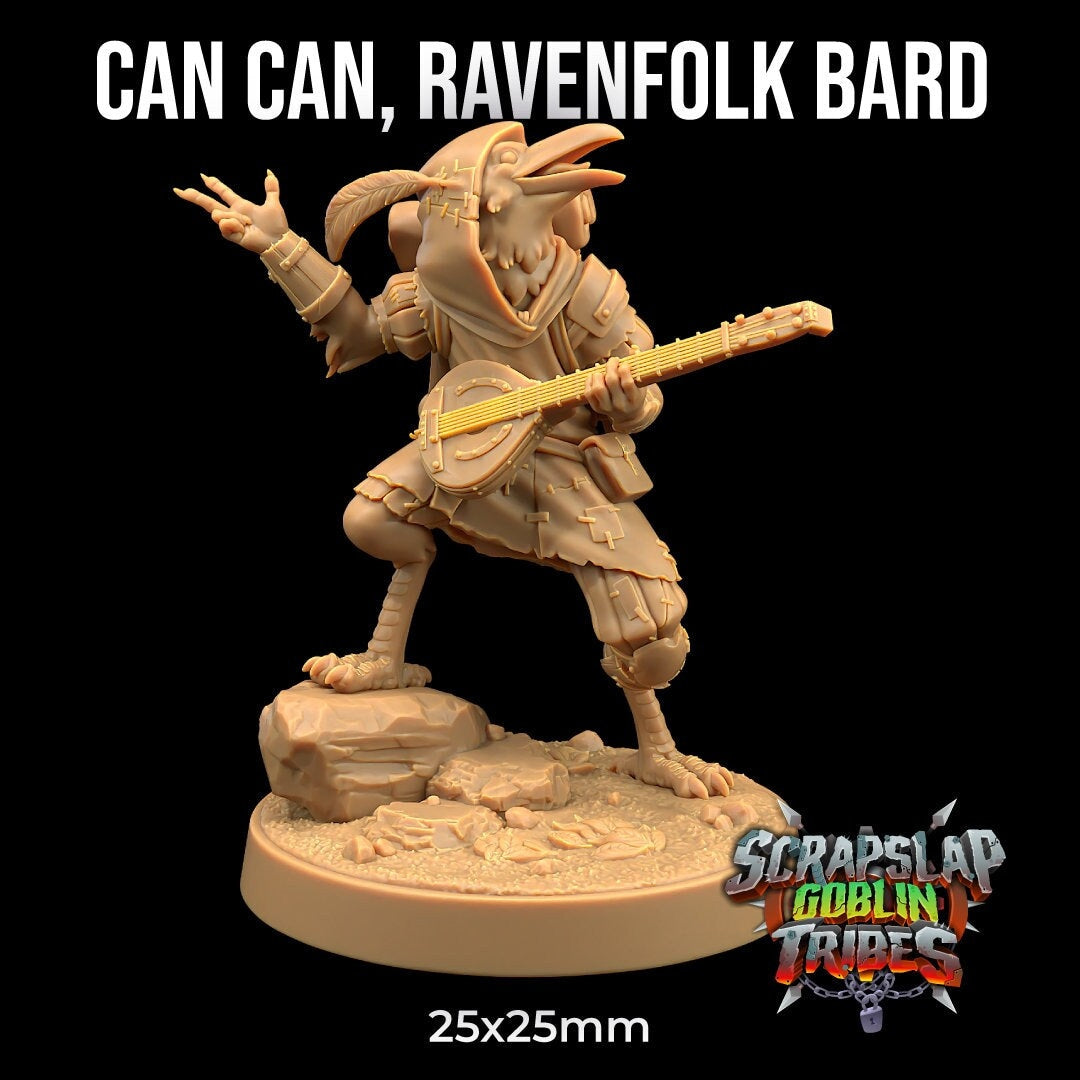 Can Can, Kenku Bard by Dragon Trappers Lodge | Please Read Description