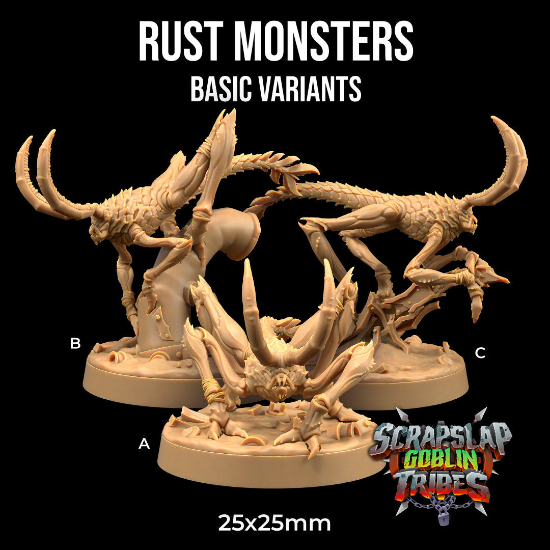 Rust Monster Mounts by Dragon Trappers Lodge | Please Read Description