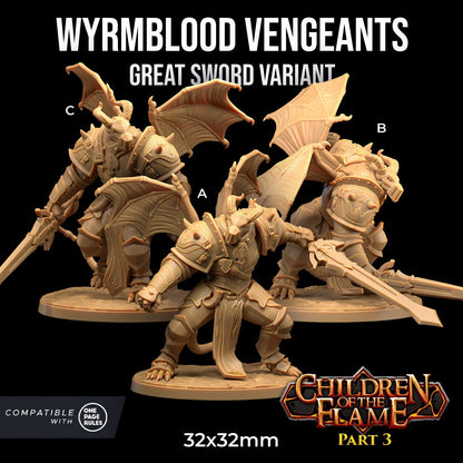 Wyrmblood Vengeants by Dragon Trappers Lodge | Please Read Description