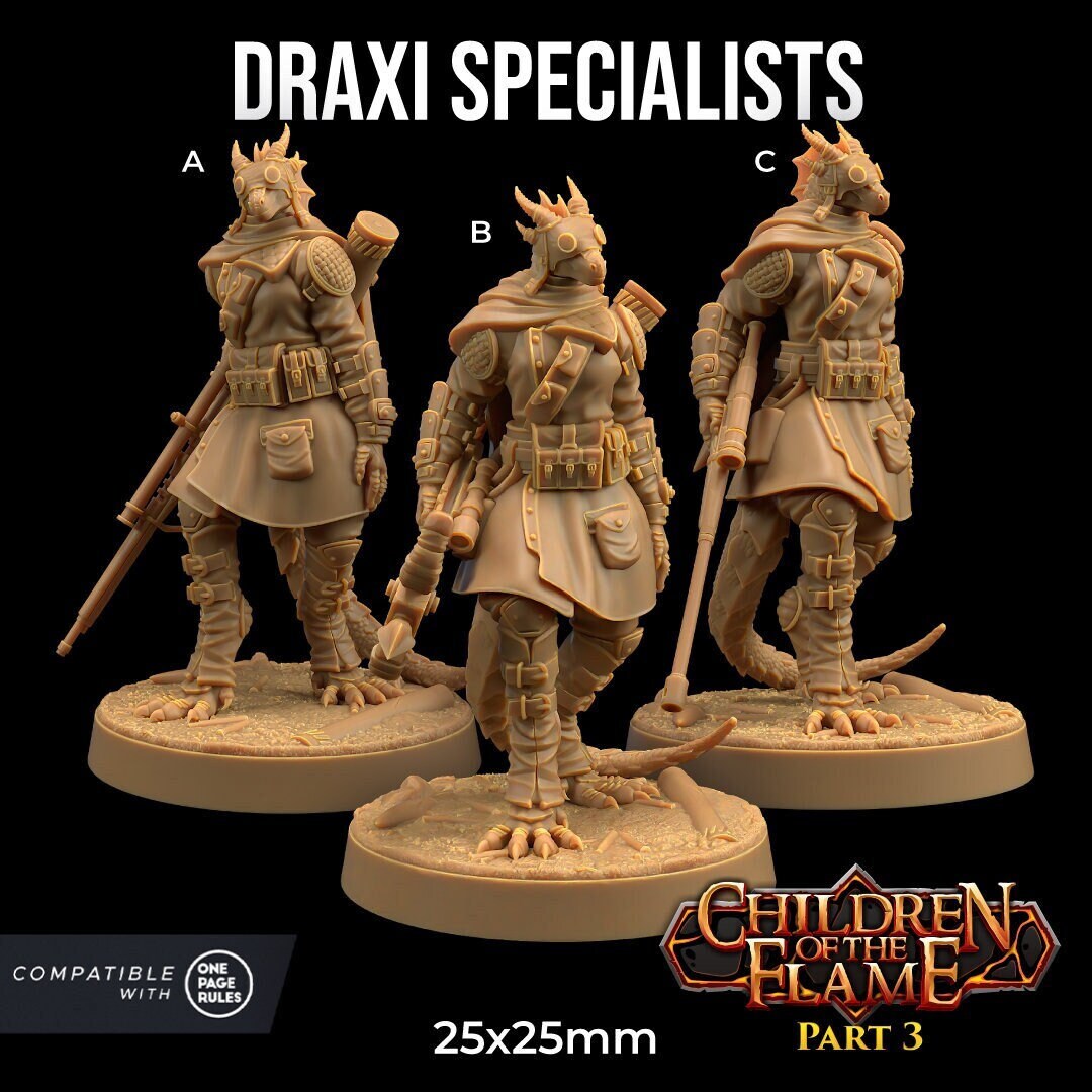 Draxi Specialists by Dragon Trappers Lodge | Please Read Description