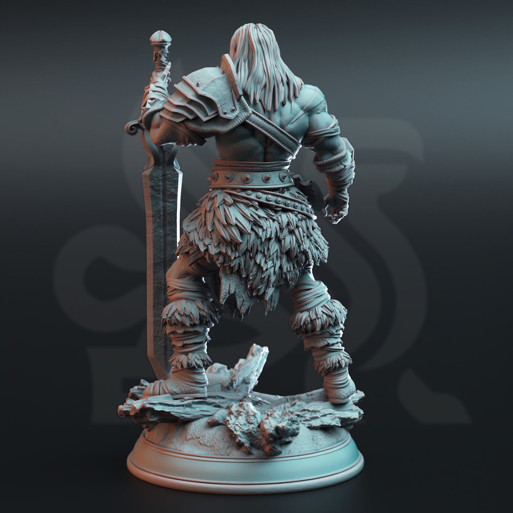 Oovur, Wastewalker Barbarian by DM Stash | Please Read description