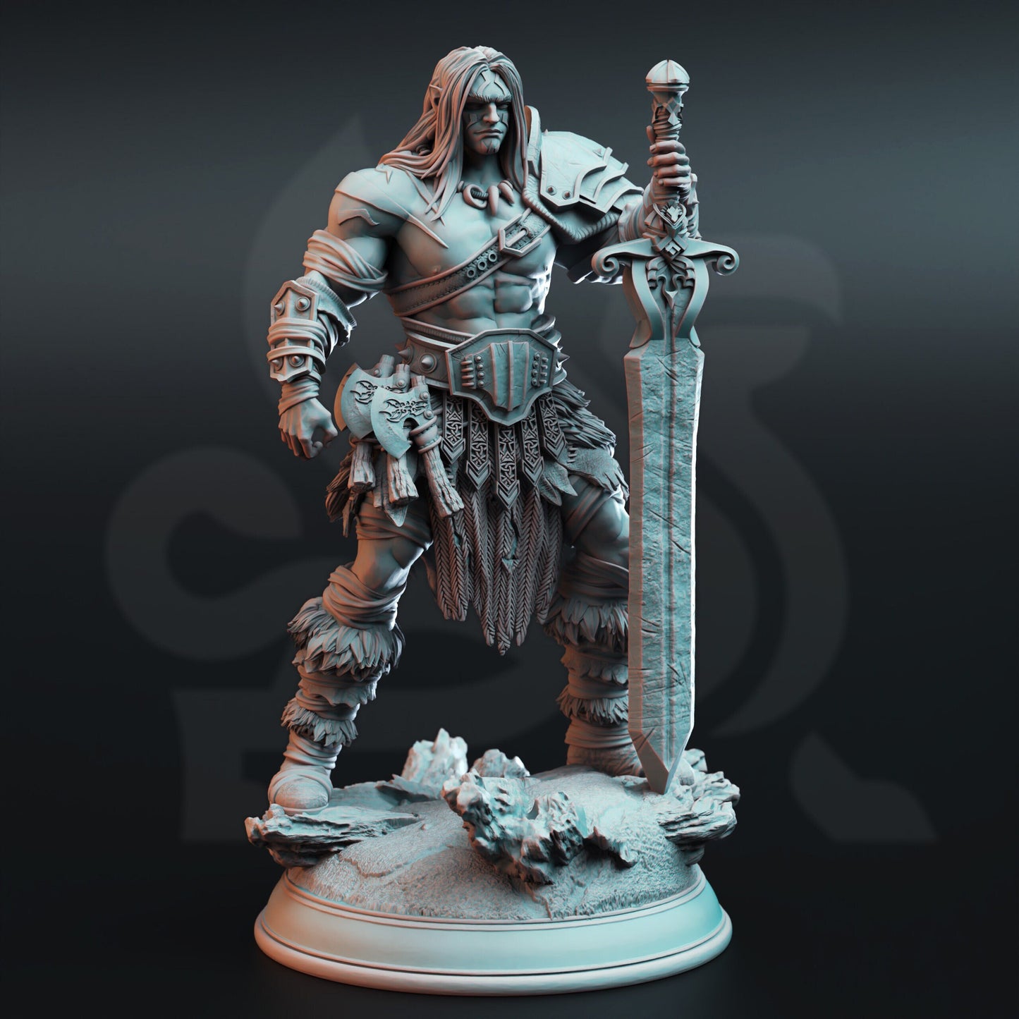 Oovur, Wastewalker Barbarian by DM Stash | Please Read description