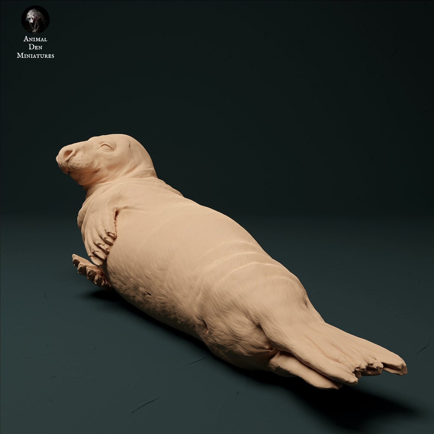 Gray Seals 1:24 scale by Animal Den | Please Read Description