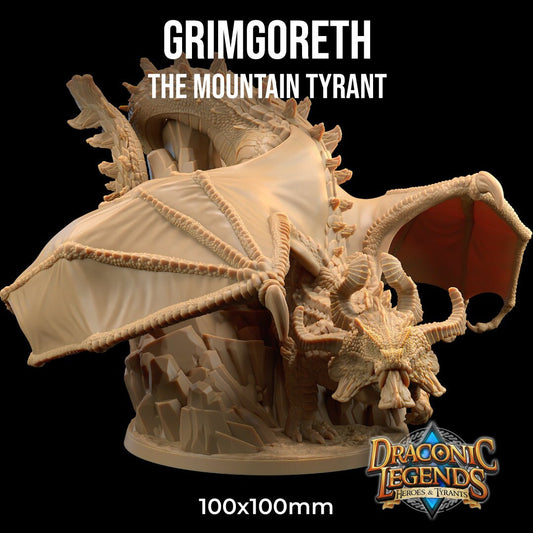 Grimgoreth, The Mountain Tyrant by Dragon Trappers Lodge | Please Read Description