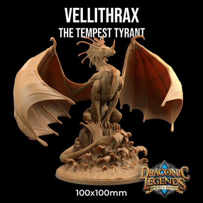 Vellithrax, The Tempest Tyrant by Dragon Trappers Lodge | Please Read Description