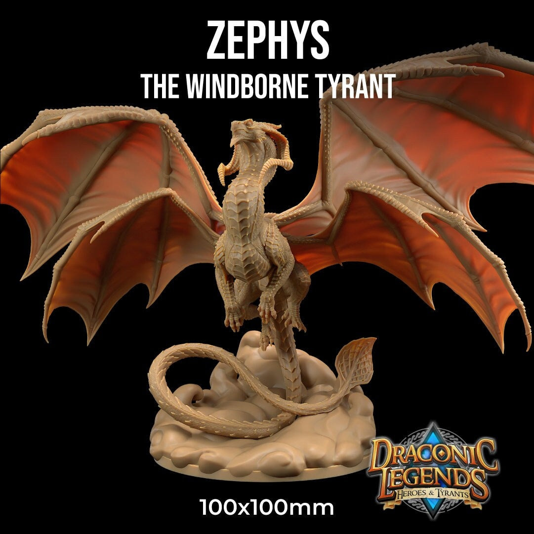 Zephys, The Windborne Tyrant by Dragon Trappers Lodge | Please Read Description