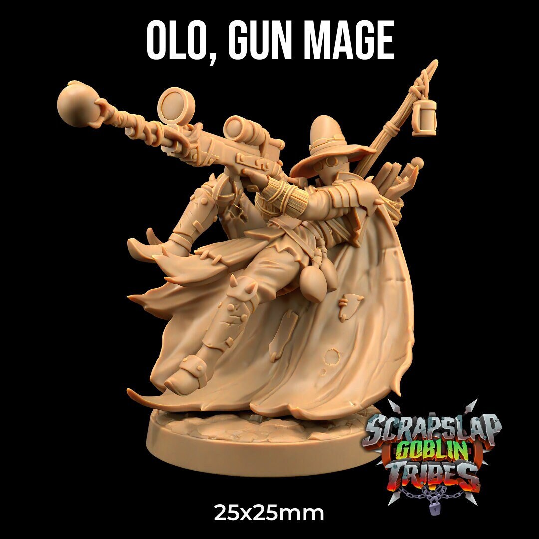 Olo, the Gun Mage by Dragon Trappers Lodge | Please Read Description