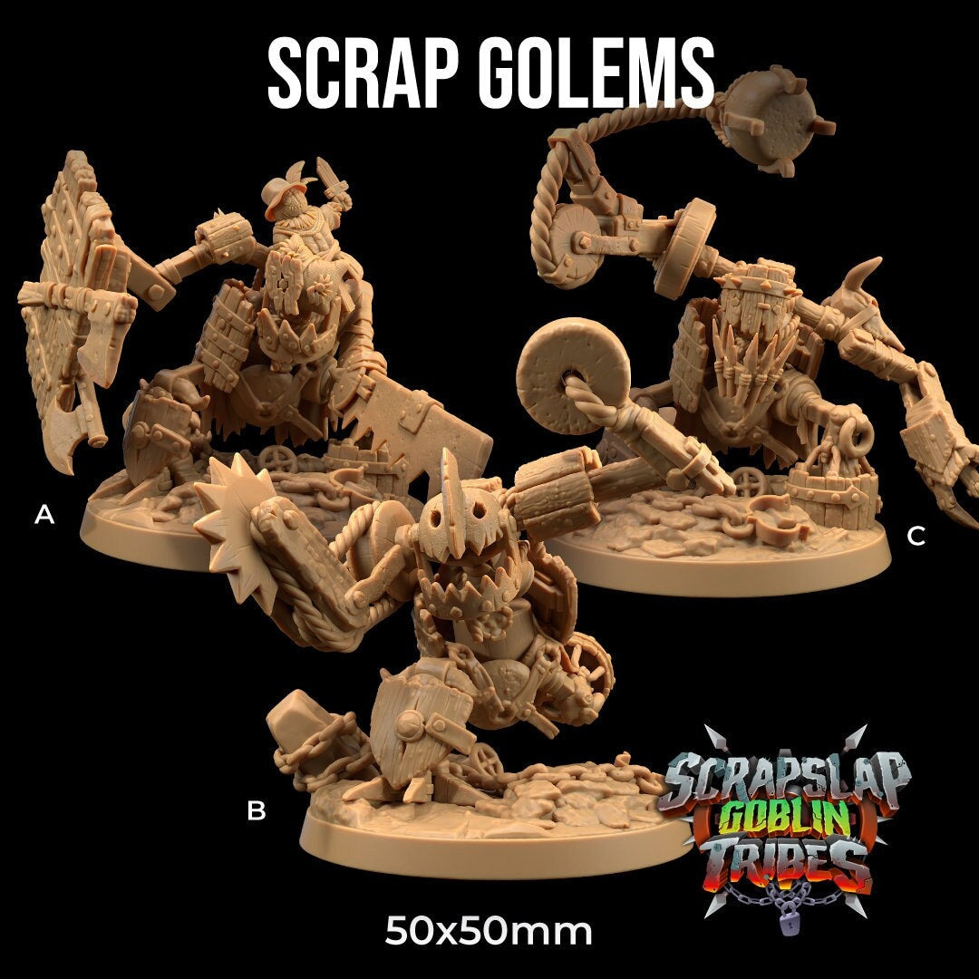 Scrap Golems by Dragon Trappers Lodge | Please Read Description