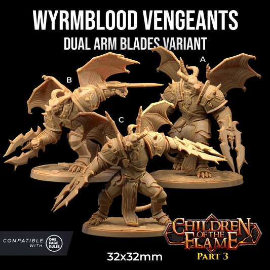 Wyrmblood Vengeants by Dragon Trappers Lodge | Please Read Description