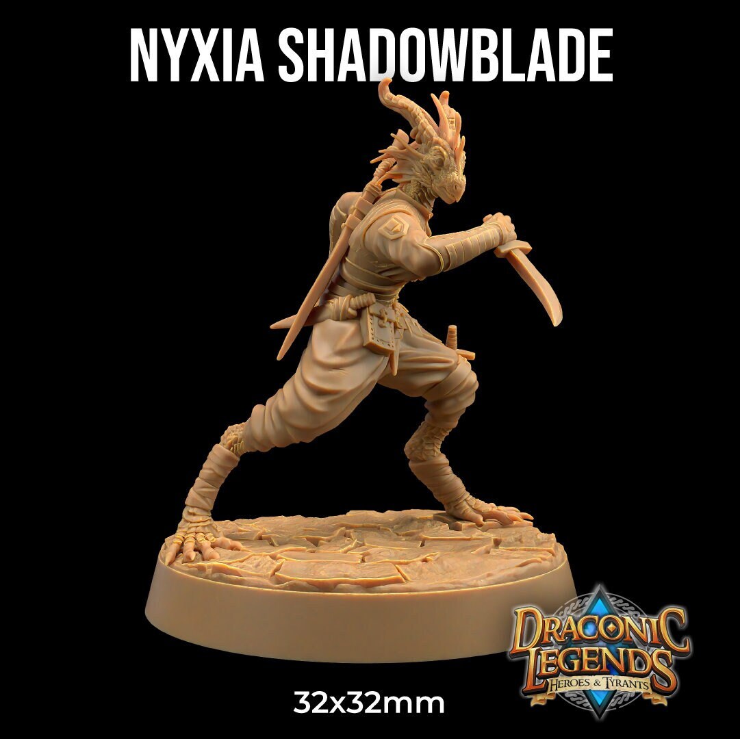 Nyxia Shadowblade by Dragon Trappers Lodge | Please Read Description