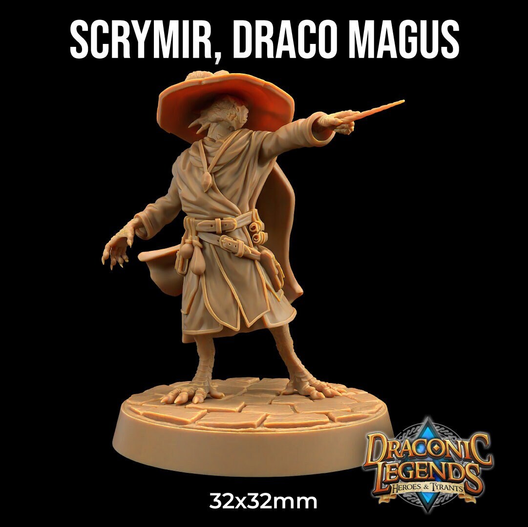 Scrymir, Draco Magus by Dragon Trappers Lodge | Please Read Description